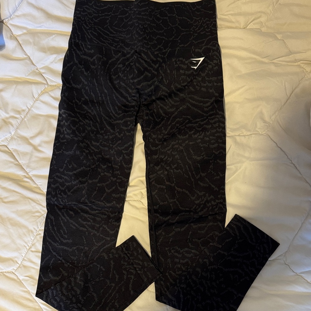 Gymshark Black Patterned Leggings